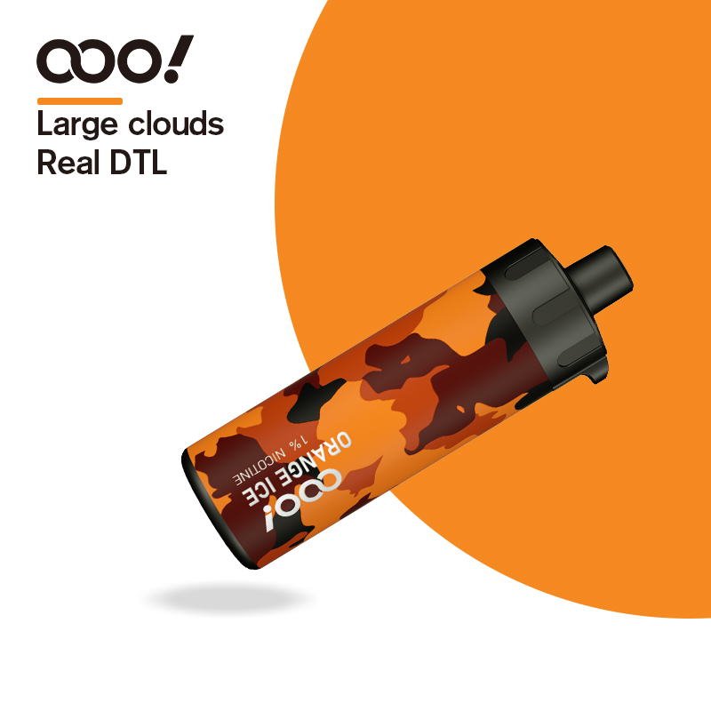 OOO! DL/DTL Disposable Vape POD with adjustable airflow and rechargeable 20ml/15ml